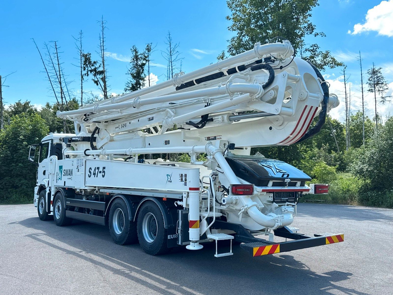 MAN TGS 41.520 8x4 SWAN TSP 47-5 160RZ ( 47m ) - Autočerpadlo: obrázek 4 MAN TGS 41.520 8x4 SWAN TSP 47-5 160RZ ( 47m ) - Autočerpadlo: obrázek 4