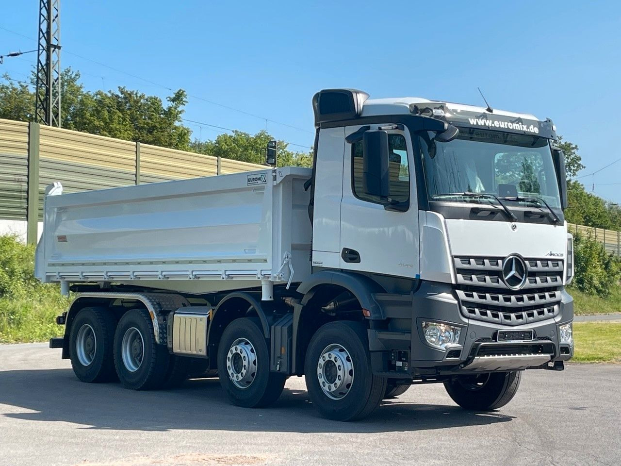 Sklápěč Mercedes-Benz 4145  8X4   Euromix EMT  3-Seiten-Kipper: obrázek 6