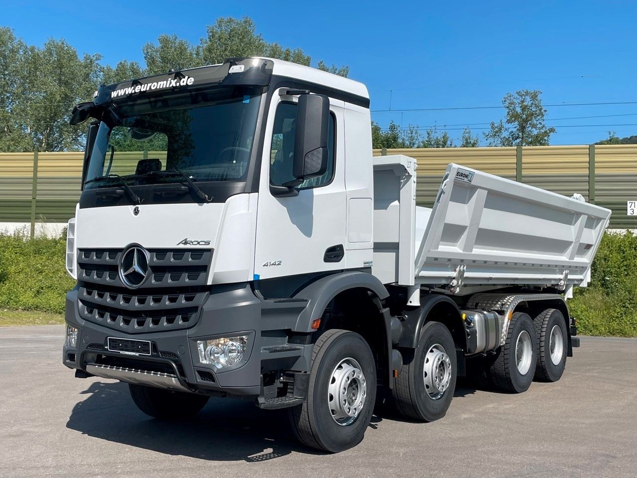 Sklápěč Mercedes-Benz 4145  8X4   Euromix EMT  3-Seiten-Kipper: obrázek 7