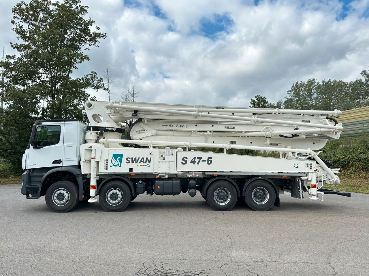 Mercedes-Benz Arocs 5 4142 8x4 SWAN TSP 47-5 160RZ ( 47m ) - Autočerpadlo: obrázek 4 Mercedes-Benz Arocs 5 4142 8x4 SWAN TSP 47-5 160RZ ( 47m ) - Autočerpadlo: obrázek 4