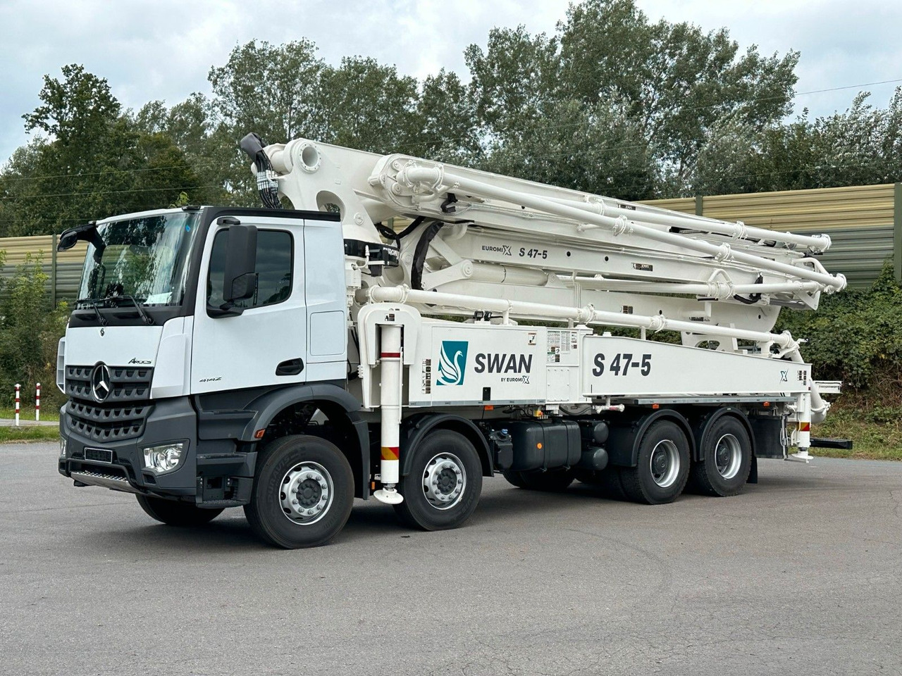Mercedes-Benz Arocs 5 4142 8x4 SWAN TSP 47-5 160RZ ( 47m ) - Autočerpadlo: obrázek 1 Mercedes-Benz Arocs 5 4142 8x4 SWAN TSP 47-5 160RZ ( 47m ) - Autočerpadlo: obrázek 1