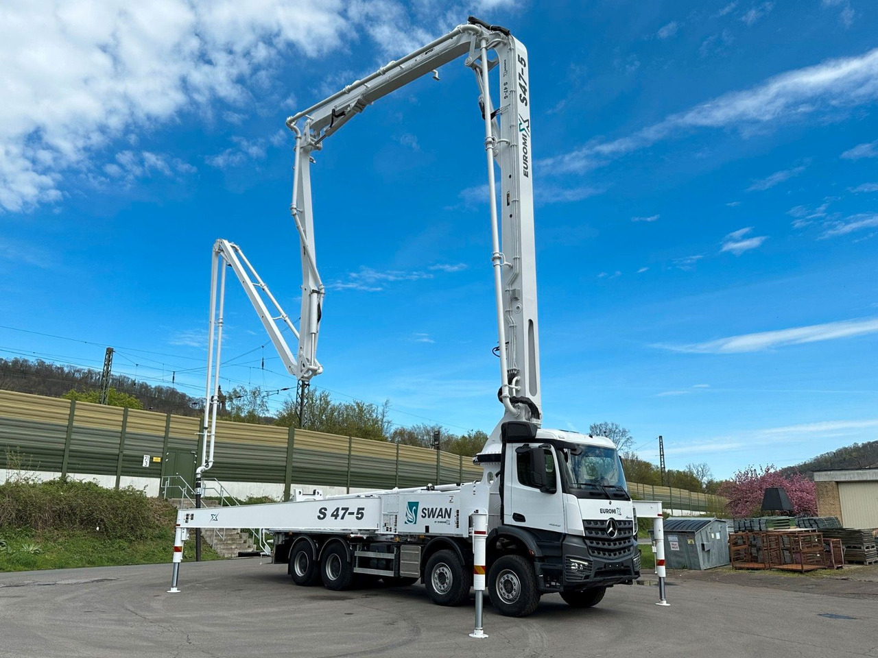 Mercedes-Benz Arocs 5 4542 8x4 SWAN TSP 47-5 160RZ ( 47m ) - Autočerpadlo: obrázek 1 Mercedes-Benz Arocs 5 4542 8x4 SWAN TSP 47-5 160RZ ( 47m ) - Autočerpadlo: obrázek 1