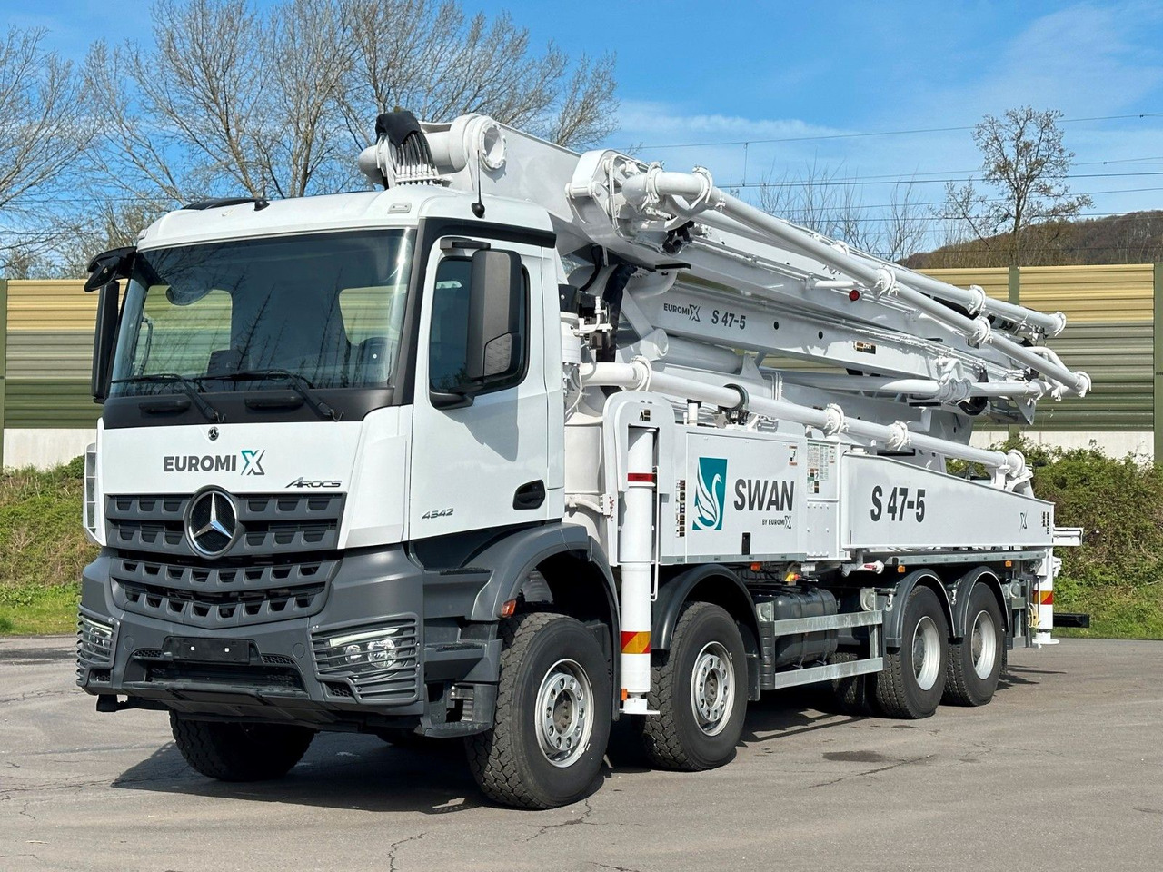 Mercedes-Benz Arocs 5 4542 8x4 SWAN TSP 47-5 160RZ ( 47m ) - Autodomíchávač: obrázek 1 Mercedes-Benz Arocs 5 4542 8x4 SWAN TSP 47-5 160RZ ( 47m ) - Autodomíchávač: obrázek 1