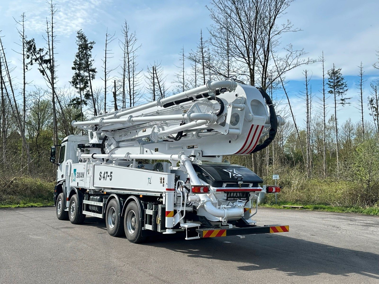 Mercedes-Benz Arocs 5 4542 8x4 SWAN TSP 47-5 160RZ ( 47m ) - Autodomíchávač: obrázek 4 Mercedes-Benz Arocs 5 4542 8x4 SWAN TSP 47-5 160RZ ( 47m ) - Autodomíchávač: obrázek 4