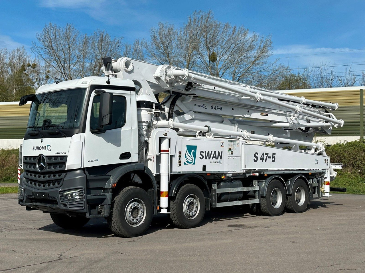 Mercedes-Benz Arocs 5 4542 8x4 SWAN TSP 47-5 160RZ ( 47m ) - Autodomíchávač: obrázek 2 Mercedes-Benz Arocs 5 4542 8x4 SWAN TSP 47-5 160RZ ( 47m ) - Autodomíchávač: obrázek 2