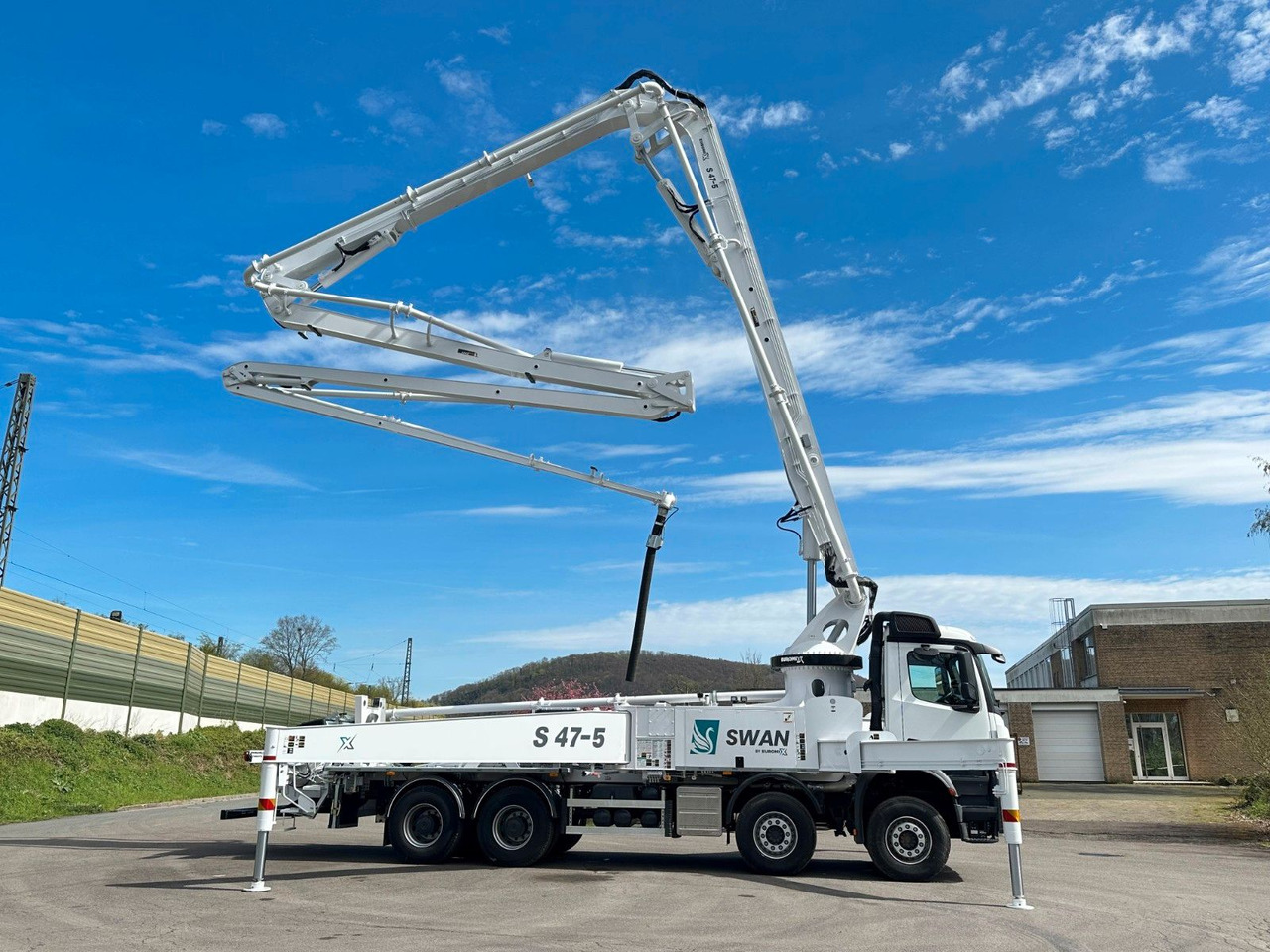 Mercedes-Benz Arocs 5 4542 8x4 SWAN TSP 47-5 160RZ ( 47m ) - Autočerpadlo: obrázek 2 Mercedes-Benz Arocs 5 4542 8x4 SWAN TSP 47-5 160RZ ( 47m ) - Autočerpadlo: obrázek 2