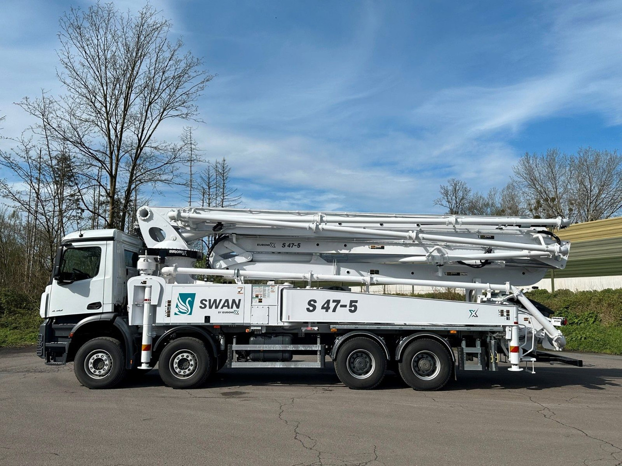Mercedes-Benz Arocs 5 4542 8x4 SWAN TSP 47-5 160RZ ( 47m ) - Autodomíchávač: obrázek 3 Mercedes-Benz Arocs 5 4542 8x4 SWAN TSP 47-5 160RZ ( 47m ) - Autodomíchávač: obrázek 3