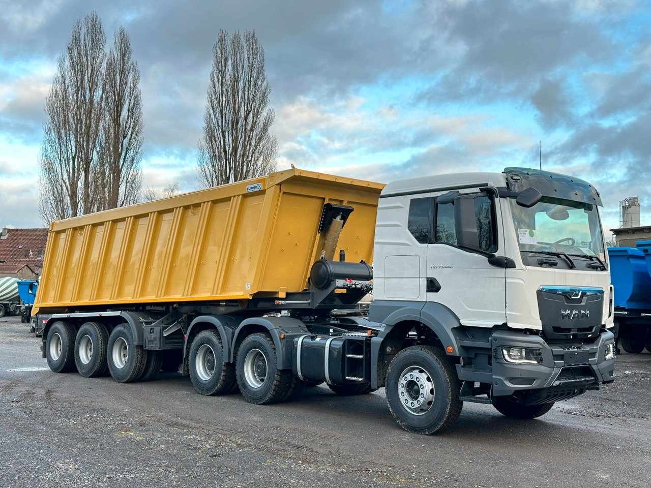MAN TGS 33.440 BBS 6X4 EUROMIX MTP Kipper-Auflieger - Tahač: obrázek 4 MAN TGS 33.440 BBS 6X4 EUROMIX MTP Kipper-Auflieger - Tahač: obrázek 4