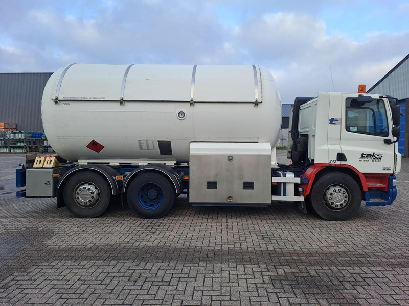DAF FAN CF75. 6x2 -24030 Liter Gas tank truck ID 2.166 Rootselaar, flowmeter, pump, sunroof on tank - Cisternové vozidlo: obrázek 1 DAF FAN CF75. 6x2 -24030 Liter Gas tank truck ID 2.166 Rootselaar, flowmeter, pump, sunroof on tank - Cisternové vozidlo: obrázek 1