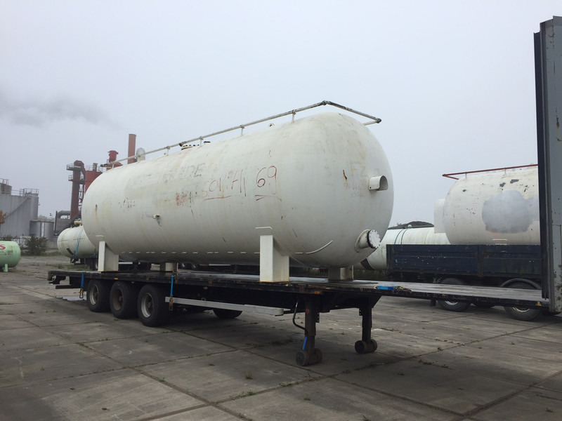 Van Hool Open flatbed trailer Stationary tank 50m3 - Gas, Gaz, LPG, GPL, Propane, Butane ID 1.1 - Cisternový návěs: obrázek 1 Van Hool Open flatbed trailer Stationary tank 50m3 - Gas, Gaz, LPG, GPL, Propane, Butane ID 1.1 - Cisternový návěs: obrázek 1