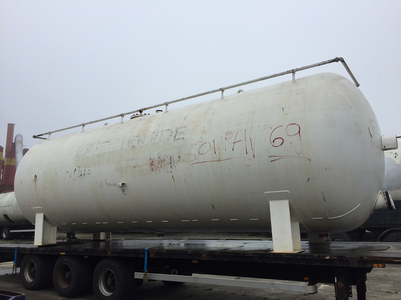 Van Hool Open flatbed trailer Stationary tank 50m3 - Gas, Gaz, LPG, GPL, Propane, Butane ID 1.1 - Cisternový návěs: obrázek 2 Van Hool Open flatbed trailer Stationary tank 50m3 - Gas, Gaz, LPG, GPL, Propane, Butane ID 1.1 - Cisternový návěs: obrázek 2