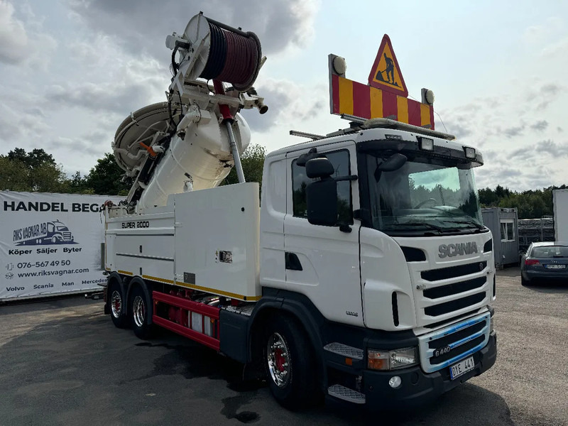 Scania G440 Combi Super 2000K + Recycler (Wiedemann & R), Euro 6, 2013 - Čistič odpadových jam: obrázek 1 Scania G440 Combi Super 2000K + Recycler (Wiedemann & R), Euro 6, 2013 - Čistič odpadových jam: obrázek 1