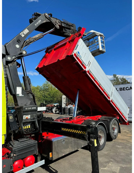 Volvo FM 6x2, Tipper + Crane and Skylift, 2009 - Sklápěč, Auto s hydraulickou rukou: obrázek 4 Volvo FM 6x2, Tipper + Crane and Skylift, 2009 - Sklápěč, Auto s hydraulickou rukou: obrázek 4