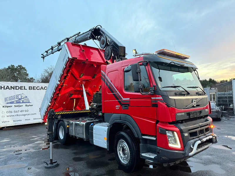 Volvo FMX 410 6x2*4, Tipper & Crane, 2015 - Sklápěč, Auto s hydraulickou rukou: obrázek 1 Volvo FMX 410 6x2*4, Tipper & Crane, 2015 - Sklápěč, Auto s hydraulickou rukou: obrázek 1