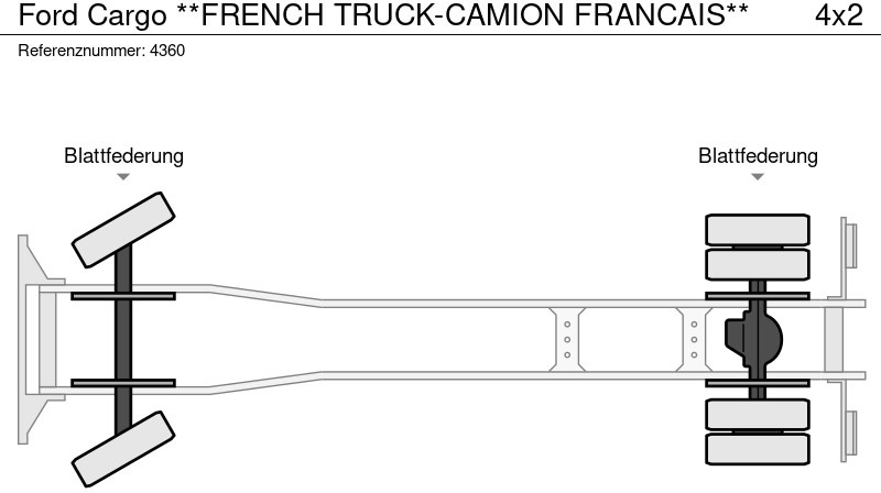 Sklápěč Ford Cargo **FRENCH TRUCK-CAMION FRANCAIS**: obrázek 18