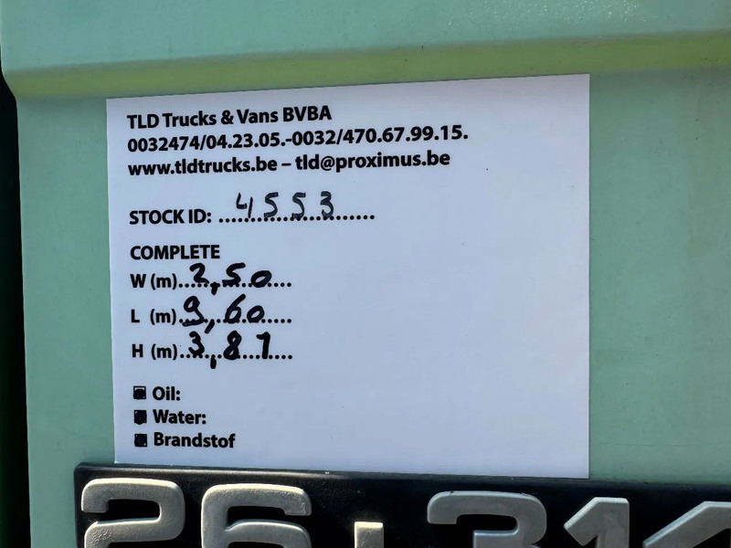 Skříňový nákladní auto MAN 25.322 **BELGIAN TRUCK-: obrázek 17