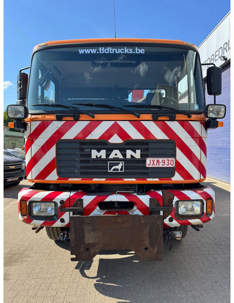 MAN ME18.250 **4x4-TIPPER+PALFINGER PK8500-BELGIAN TRUCK** - Sklápěč, Auto s hydraulickou rukou: obrázek 2 MAN ME18.250 **4x4-TIPPER+PALFINGER PK8500-BELGIAN TRUCK** - Sklápěč, Auto s hydraulickou rukou: obrázek 2