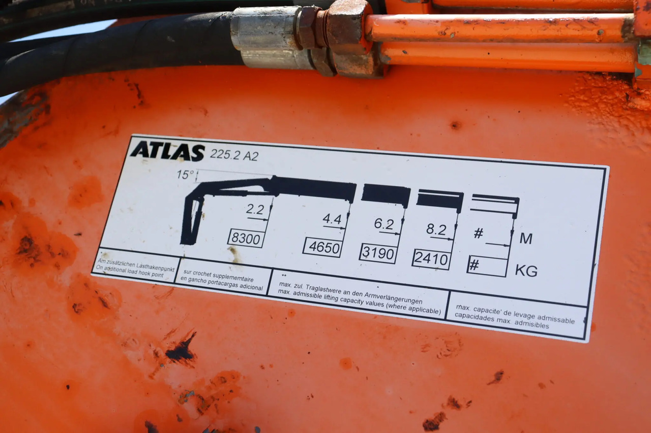 ATLAS 225.2 A2 KNUCKLEBOOM LOADER CRANE (2004) - Hydraulická ruka: obrázek 5 ATLAS 225.2 A2 KNUCKLEBOOM LOADER CRANE (2004) - Hydraulická ruka: obrázek 5