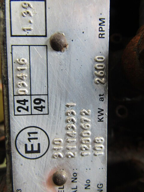 CUMMINS 6BT 150 TURBO (310) ENGINE - Motor pro Nákladní auto: obrázek 3 CUMMINS 6BT 150 TURBO (310) ENGINE - Motor pro Nákladní auto: obrázek 3