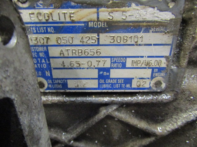 DAF LF 45 160 ZF ECOLITE S5.42 5 SPEED GEARBOX - Převodovka pro Nákladní auto: obrázek 2 DAF LF 45 160 ZF ECOLITE S5.42 5 SPEED GEARBOX - Převodovka pro Nákladní auto: obrázek 2