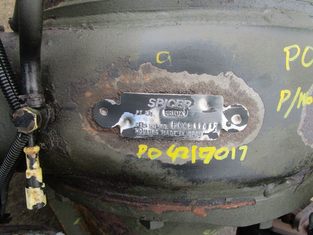 DENNIS ELITE II SPICER REAR AXLE P/NO 981071/ P04217017 - Náprava a díly pro Komunální/ Speciální technika: obrázek 4 DENNIS ELITE II SPICER REAR AXLE P/NO 981071/ P04217017 - Náprava a díly pro Komunální/ Speciální technika: obrázek 4