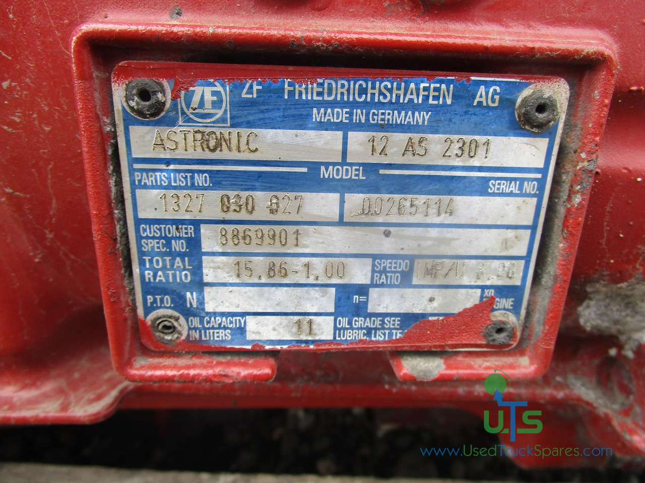 IVECO CURSOR / STRALIS ‘ASTRONIC’ 12AS 2301 GEARBOX - Převodovka pro Nákladní auto: obrázek 2 IVECO CURSOR / STRALIS ‘ASTRONIC’ 12AS 2301 GEARBOX - Převodovka pro Nákladní auto: obrázek 2