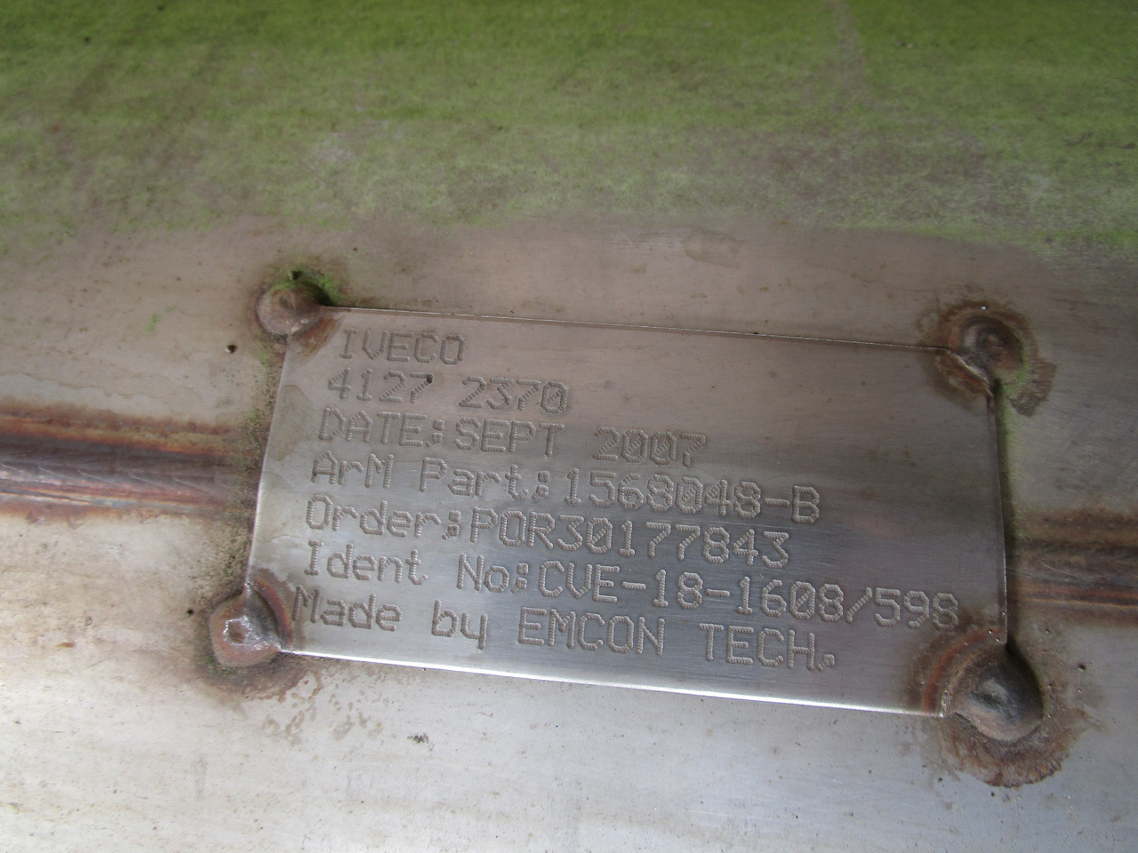 IVECO TREKKER CURSOR DPF / EXHAUST PART NO 4127-2370 - Výfukový systém pro Nákladní auto: obrázek 4 IVECO TREKKER CURSOR DPF / EXHAUST PART NO 4127-2370 - Výfukový systém pro Nákladní auto: obrázek 4