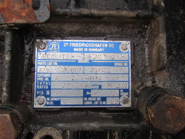 MAN TGL 6AS 850 AUTOMATIC GEARBOX - Převodovka pro Nákladní auto: obrázek 3 MAN TGL 6AS 850 AUTOMATIC GEARBOX - Převodovka pro Nákladní auto: obrázek 3
