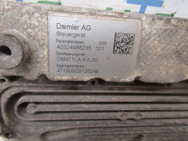 MERCEDES ACTROS MP4 OM471-6 ENGINE ECU P/NO A032 448 6235/001 - Řídicí blok pro Nákladní auto: obrázek 1 MERCEDES ACTROS MP4 OM471-6 ENGINE ECU P/NO A032 448 6235/001 - Řídicí blok pro Nákladní auto: obrázek 1