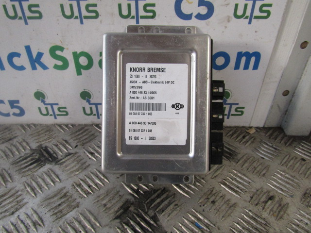 MERCEDES ATEGO ABS/ESR ECU P/NO A000 446 3314 - Řídicí blok pro Nákladní auto: obrázek 1 MERCEDES ATEGO ABS/ESR ECU P/NO A000 446 3314 - Řídicí blok pro Nákladní auto: obrázek 1