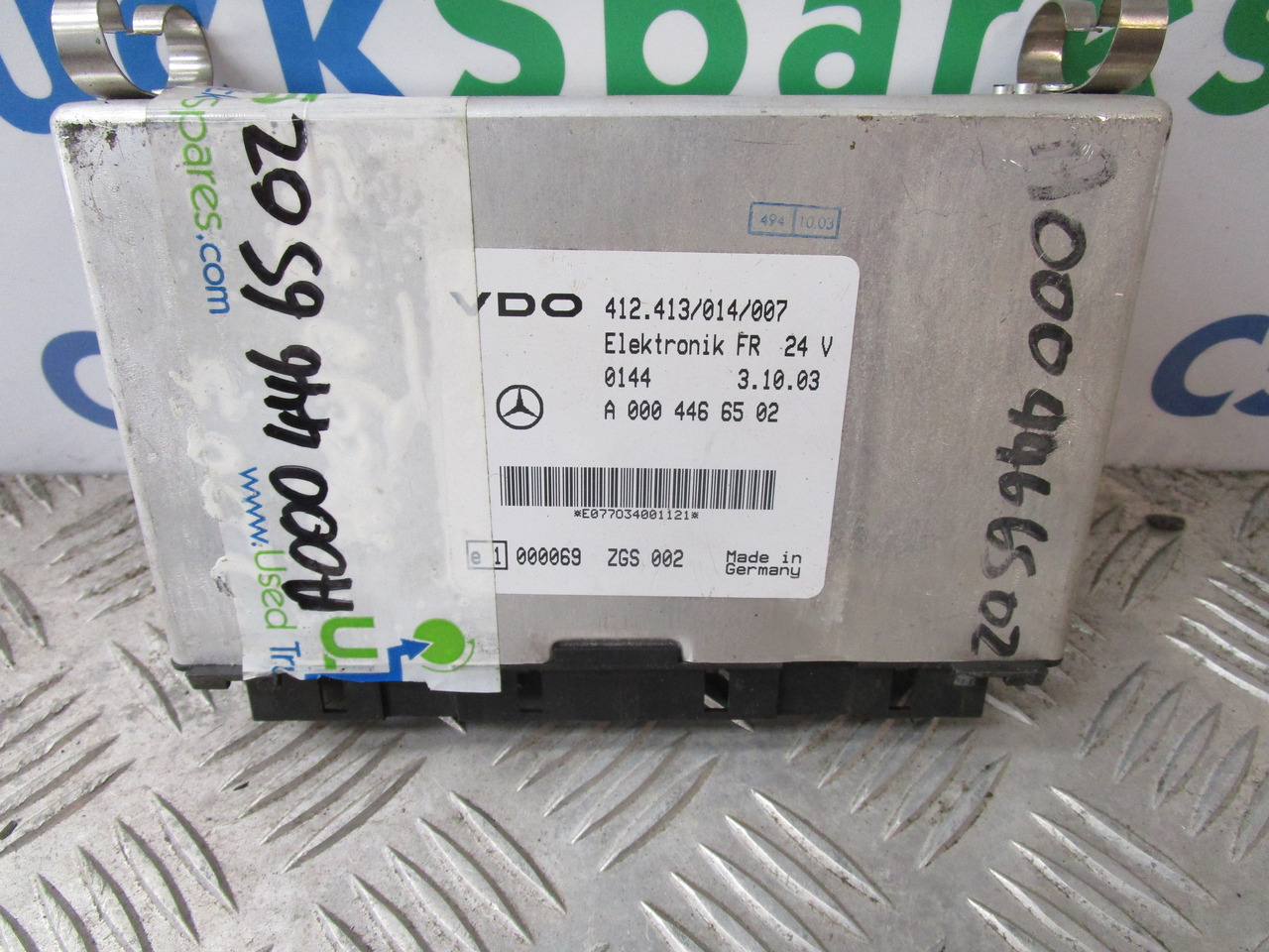 MERCEDES ATEGO FR ECU P/NO A0004466502 - Řídicí blok pro Nákladní auto: obrázek 1 MERCEDES ATEGO FR ECU P/NO A0004466502 - Řídicí blok pro Nákladní auto: obrázek 1
