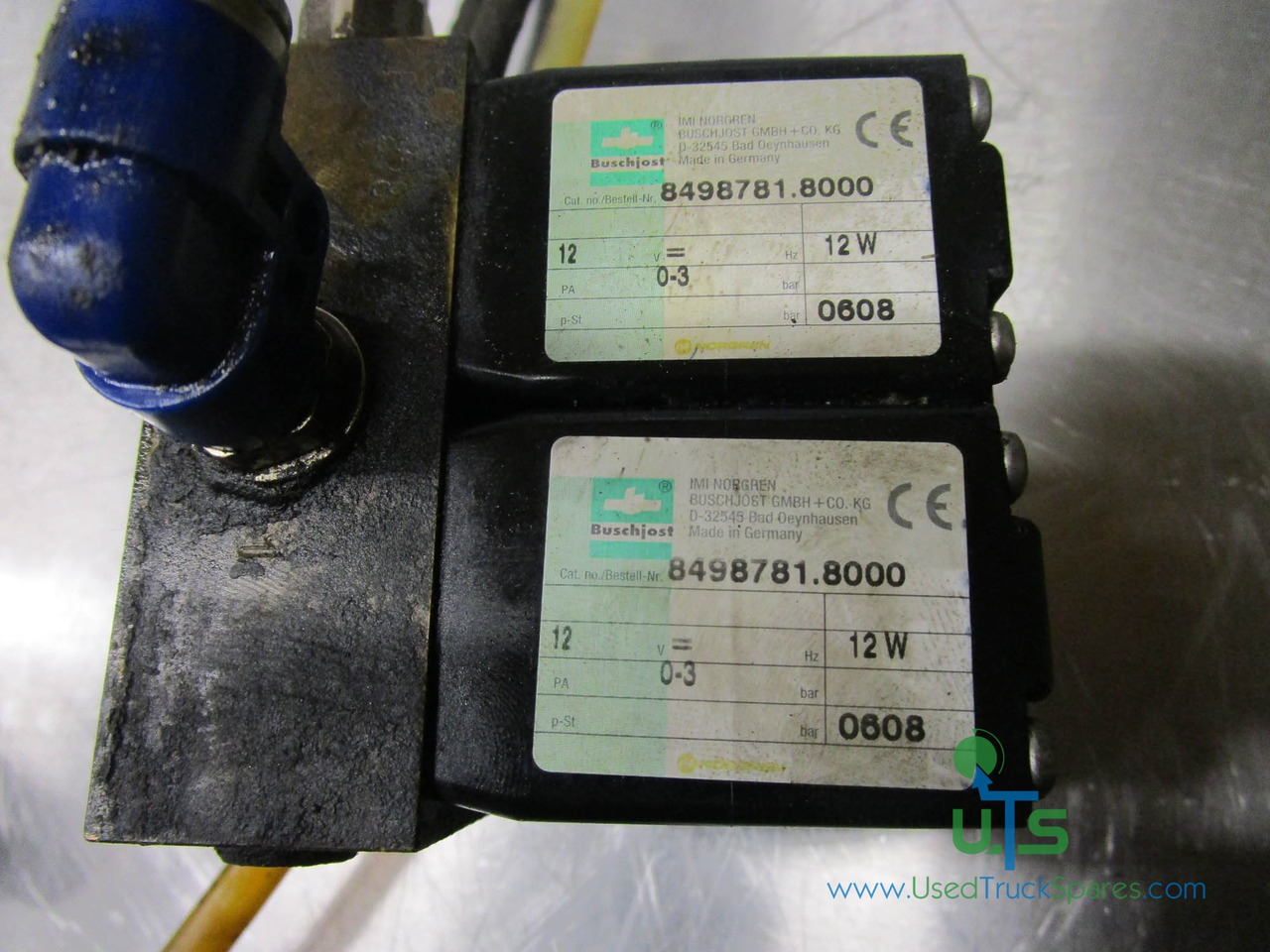 SCHMIDT SWINGO 200 SOLENOID VALVE BLOCK ‘BUSCHJOST’ 8498981 - Brzdový ventil pro Komunální/ Speciální technika: obrázek 2 SCHMIDT SWINGO 200 SOLENOID VALVE BLOCK ‘BUSCHJOST’ 8498981 - Brzdový ventil pro Komunální/ Speciální technika: obrázek 2