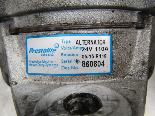 VOLVO FH13A ALTERNATOR 24V / 110A - Elektrický systém pro Nákladní auto: obrázek 3 VOLVO FH13A ALTERNATOR 24V / 110A - Elektrický systém pro Nákladní auto: obrázek 3