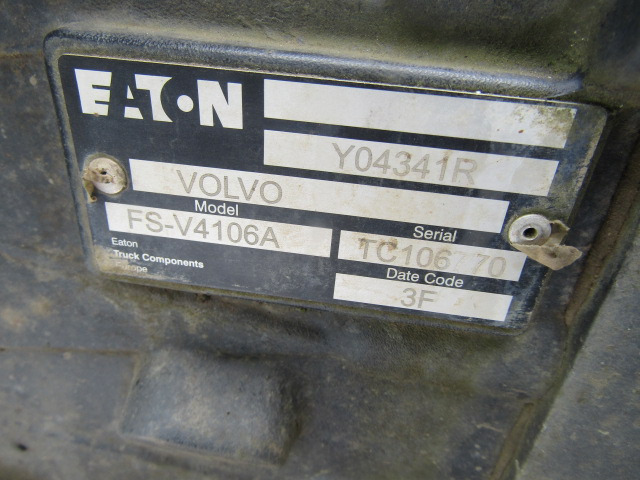 VOLVO FLE EATON 4106A 6 SPEED GEARBOX SUITS 1998 – 2006 TRUCK - Převodovka pro Nákladní auto: obrázek 2 VOLVO FLE EATON 4106A 6 SPEED GEARBOX SUITS 1998 – 2006 TRUCK - Převodovka pro Nákladní auto: obrázek 2