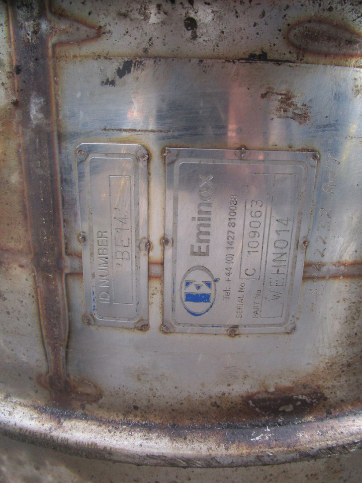 VOLVO FM9 / FM12 EMINOX DPF EXHAUST P/NO WEHN022 - Výfukový systém pro Nákladní auto: obrázek 3 VOLVO FM9 / FM12 EMINOX DPF EXHAUST P/NO WEHN022 - Výfukový systém pro Nákladní auto: obrázek 3