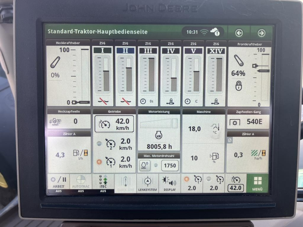 Traktor John Deere 6175R: obrázek 10