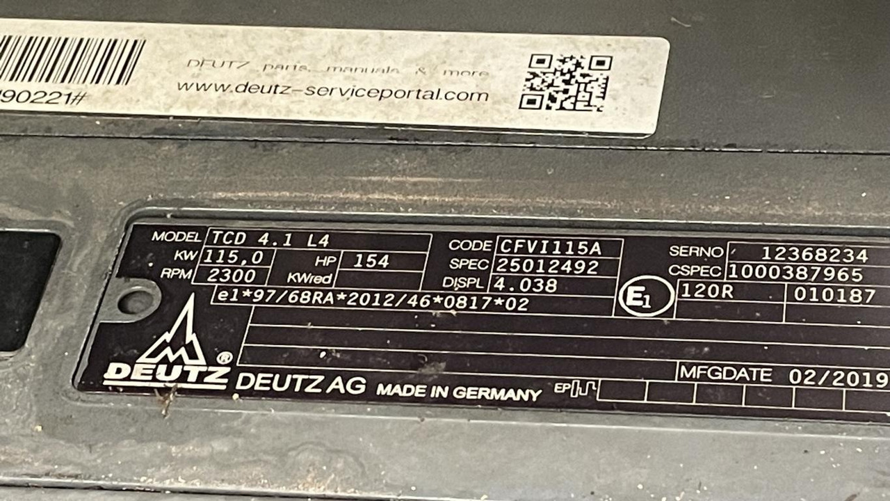 Teleskopický manipulátor Kramer KT559 T4 SERIE2: obrázek 15