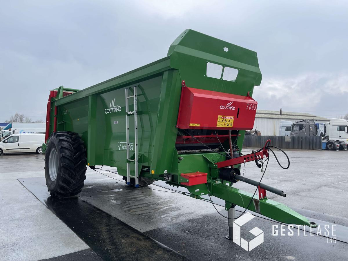 COUTANT TWISTER T605 - Rozmetadlo chlévské mrvy: obrázek 4 COUTANT TWISTER T605 - Rozmetadlo chlévské mrvy: obrázek 4