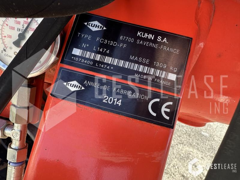 Kuhn FC 313 D - Žací stroj: obrázek 5 Kuhn FC 313 D - Žací stroj: obrázek 5