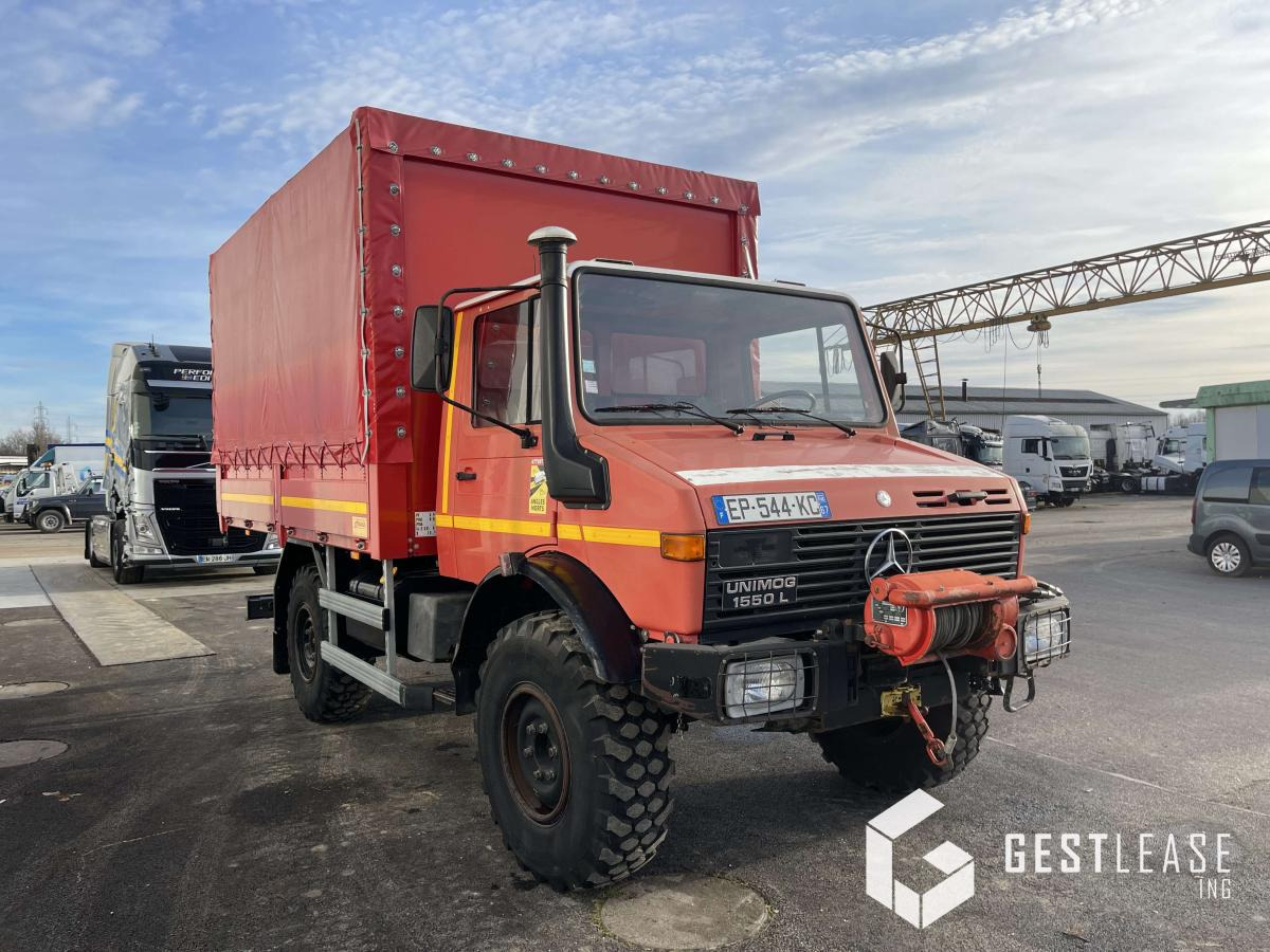 Mercedes UNIMOG 1550 L - Plachtový nákladní auto: obrázek 4 Mercedes UNIMOG 1550 L - Plachtový nákladní auto: obrázek 4