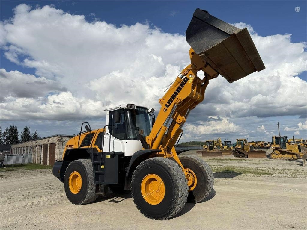 Liebherr L 550 , quick coupler - Kolový nakladač: obrázek 1 Liebherr L 550 , quick coupler - Kolový nakladač: obrázek 1