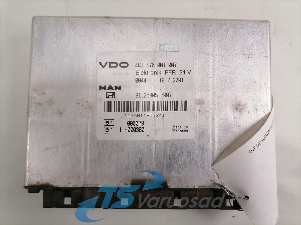 MAN Ecu, FFR 81258057007 - Řídicí blok pro Nákladní auto: obrázek 2 MAN Ecu, FFR 81258057007 - Řídicí blok pro Nákladní auto: obrázek 2
