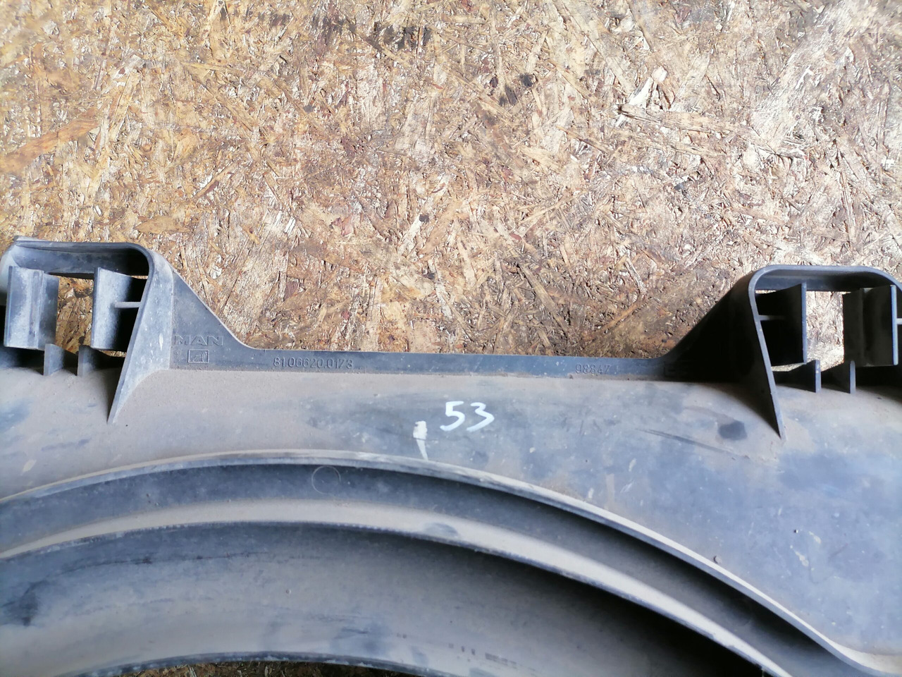 MAN Fan shroud 81066200173 - Chladič pro Nákladní auto: obrázek 3 MAN Fan shroud 81066200173 - Chladič pro Nákladní auto: obrázek 3