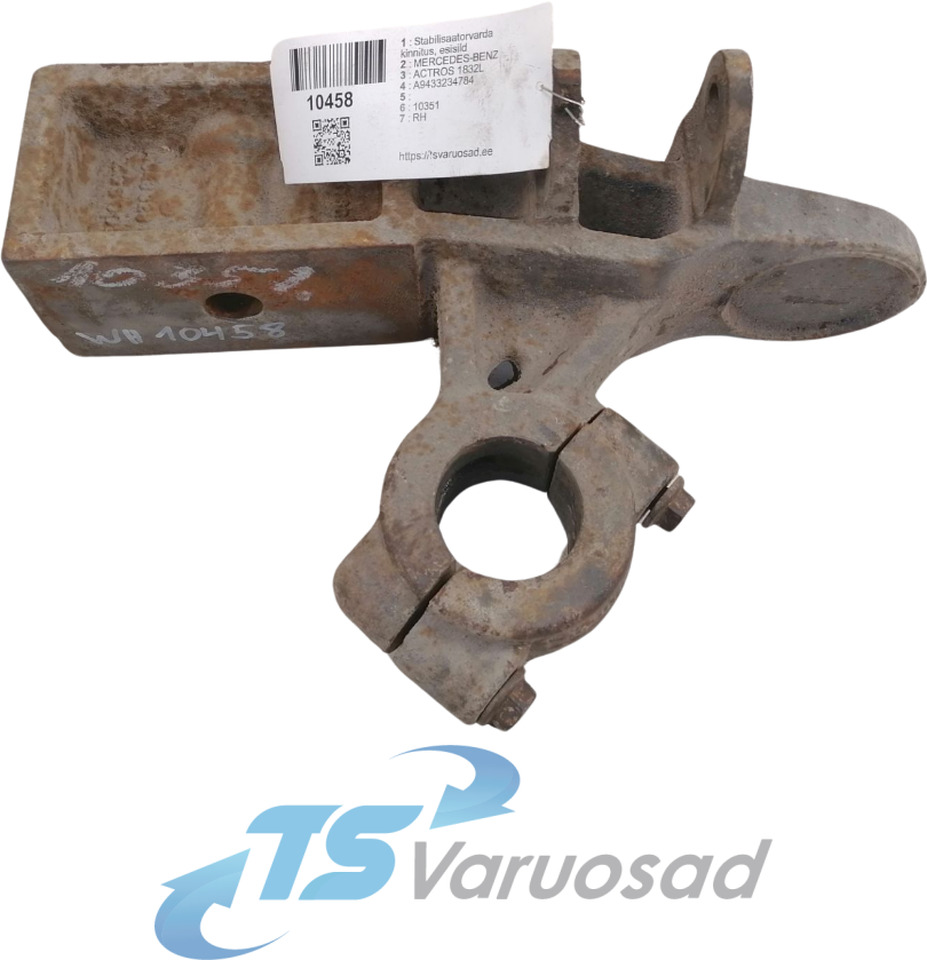 Mercedes-Benz Anti-roll bar bracket A9433234784 - Stabilizátor pro Nákladní auto: obrázek 1 Mercedes-Benz Anti-roll bar bracket A9433234784 - Stabilizátor pro Nákladní auto: obrázek 1
