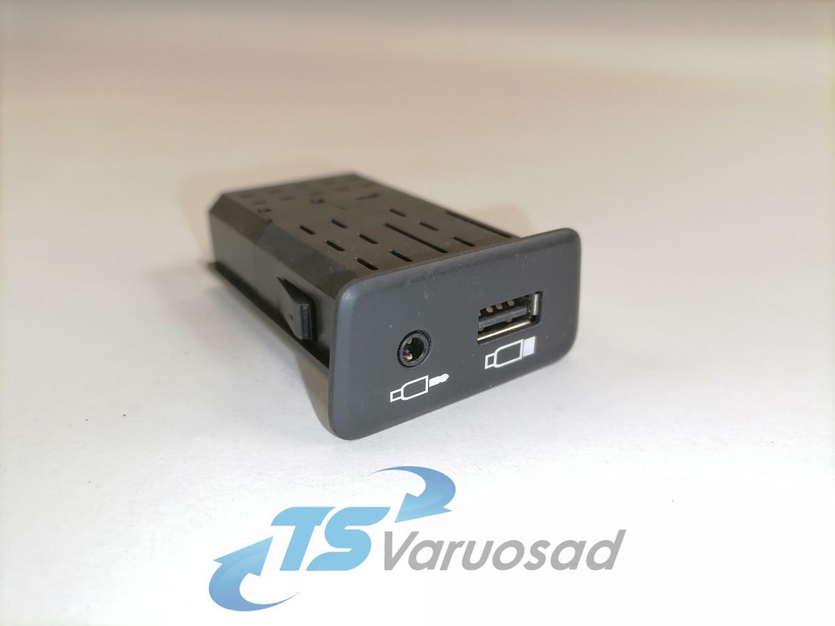 Scania USB/AUX pistikute paneel 2554705 - Elektrický systém pro Nákladní auto: obrázek 2 Scania USB/AUX pistikute paneel 2554705 - Elektrický systém pro Nákladní auto: obrázek 2
