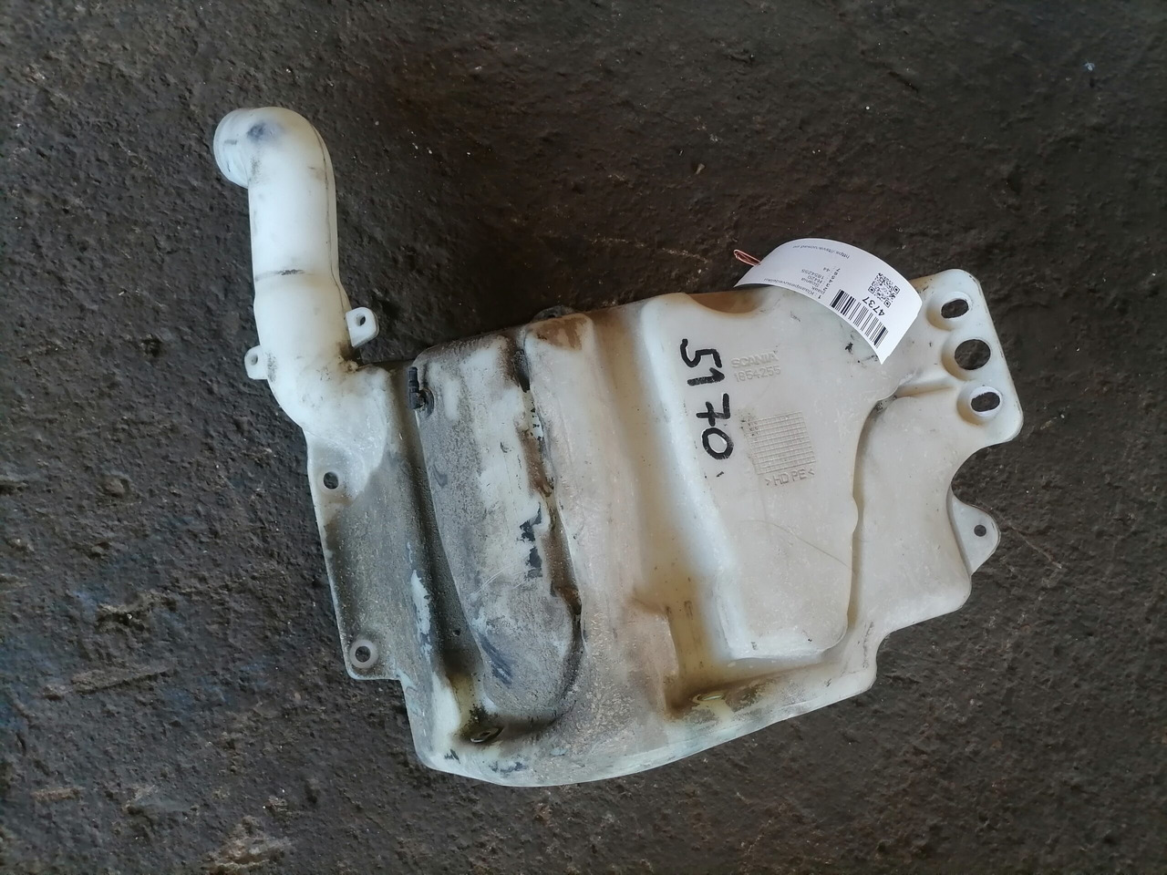 Scania Windscreen washer fluid tank 1854255 - Stěrač pro Nákladní auto: obrázek 2 Scania Windscreen washer fluid tank 1854255 - Stěrač pro Nákladní auto: obrázek 2