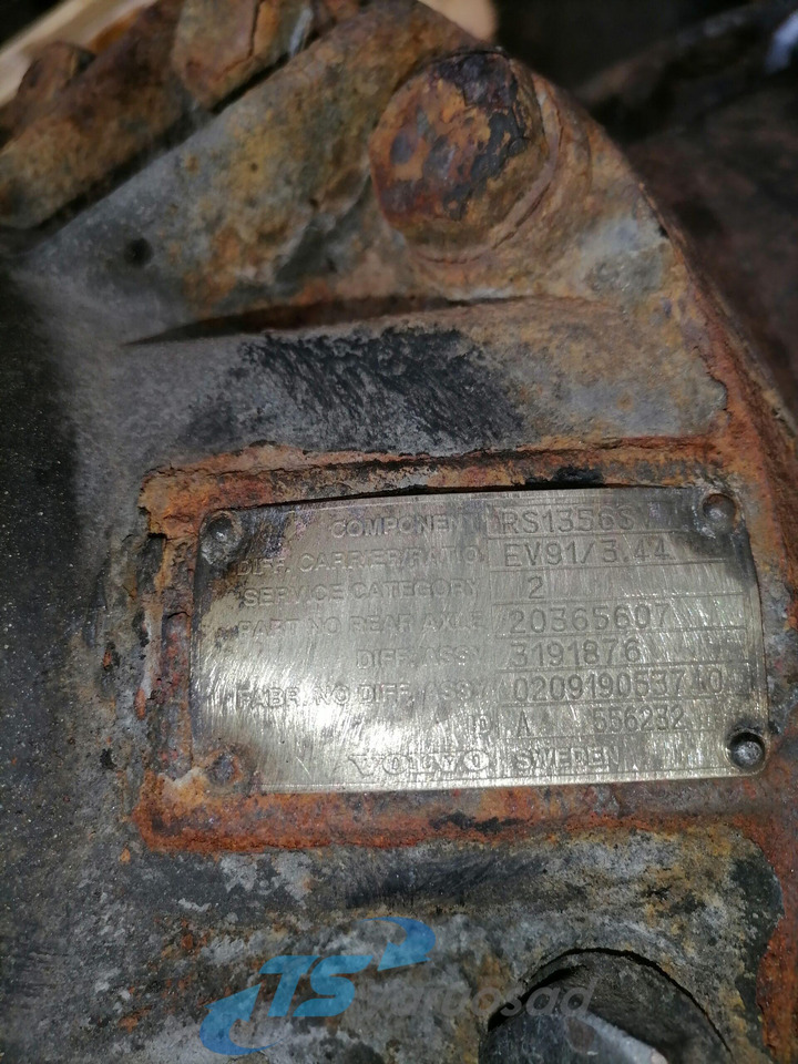Volvo Axel gear RS1356SV - Koncový převod pro Nákladní auto: obrázek 5 Volvo Axel gear RS1356SV - Koncový převod pro Nákladní auto: obrázek 5