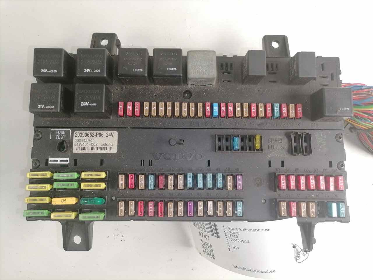 Volvo Central electric unit 20429914 - Pojistka pro Nákladní auto: obrázek 2 Volvo Central electric unit 20429914 - Pojistka pro Nákladní auto: obrázek 2