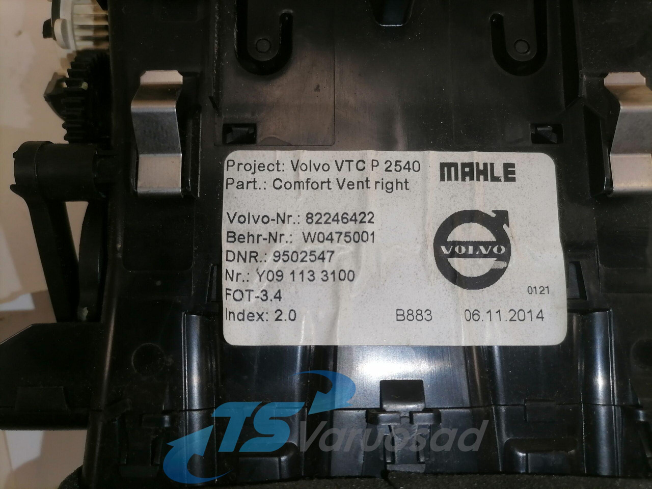 Volvo Õhusuunaja 82246422 - Univerzální díl pro Nákladní auto: obrázek 3 Volvo Õhusuunaja 82246422 - Univerzální díl pro Nákladní auto: obrázek 3