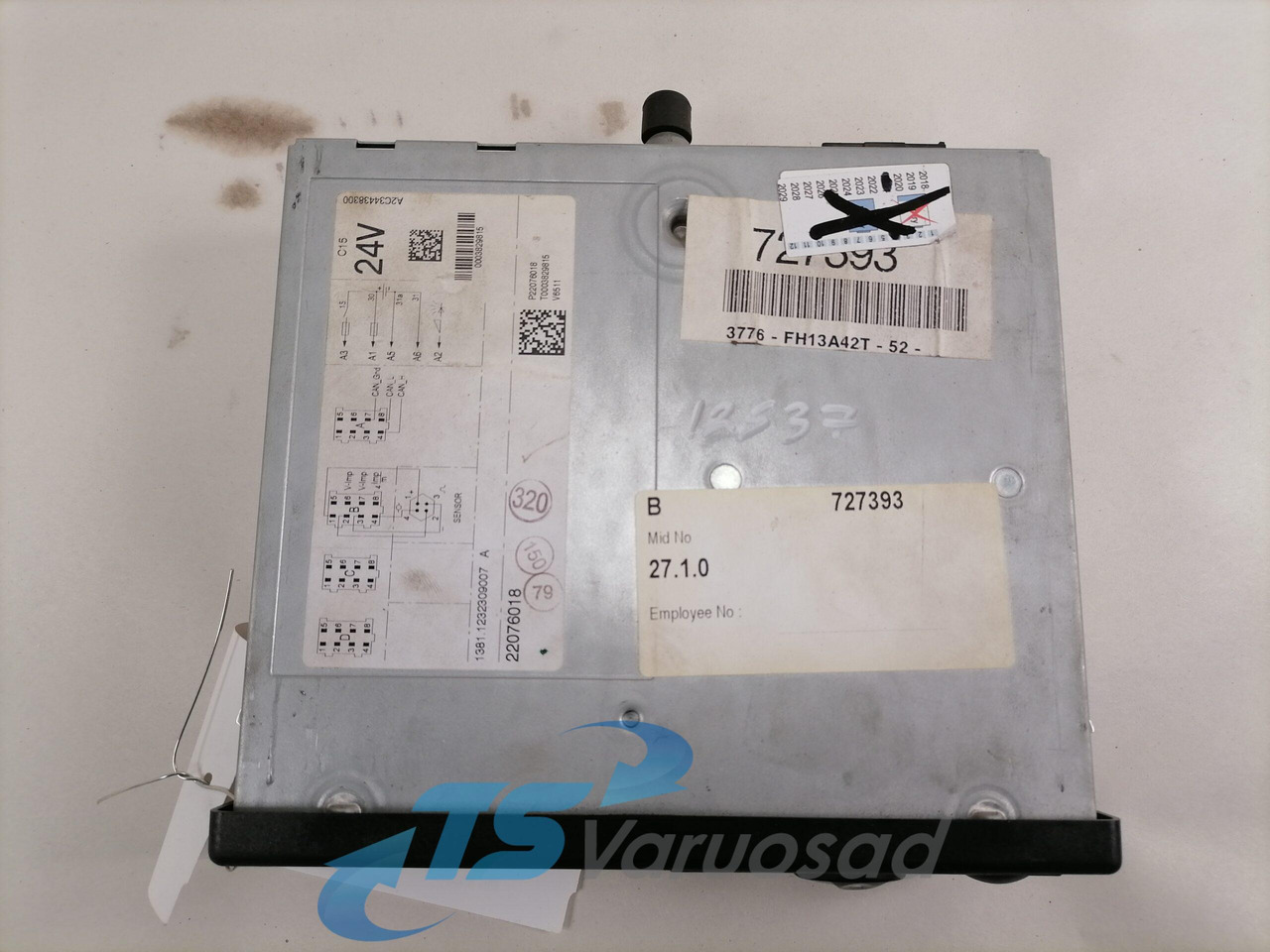 Volvo tachograph 22076018 - Tachograf pro Nákladní auto: obrázek 4 Volvo tachograph 22076018 - Tachograf pro Nákladní auto: obrázek 4
